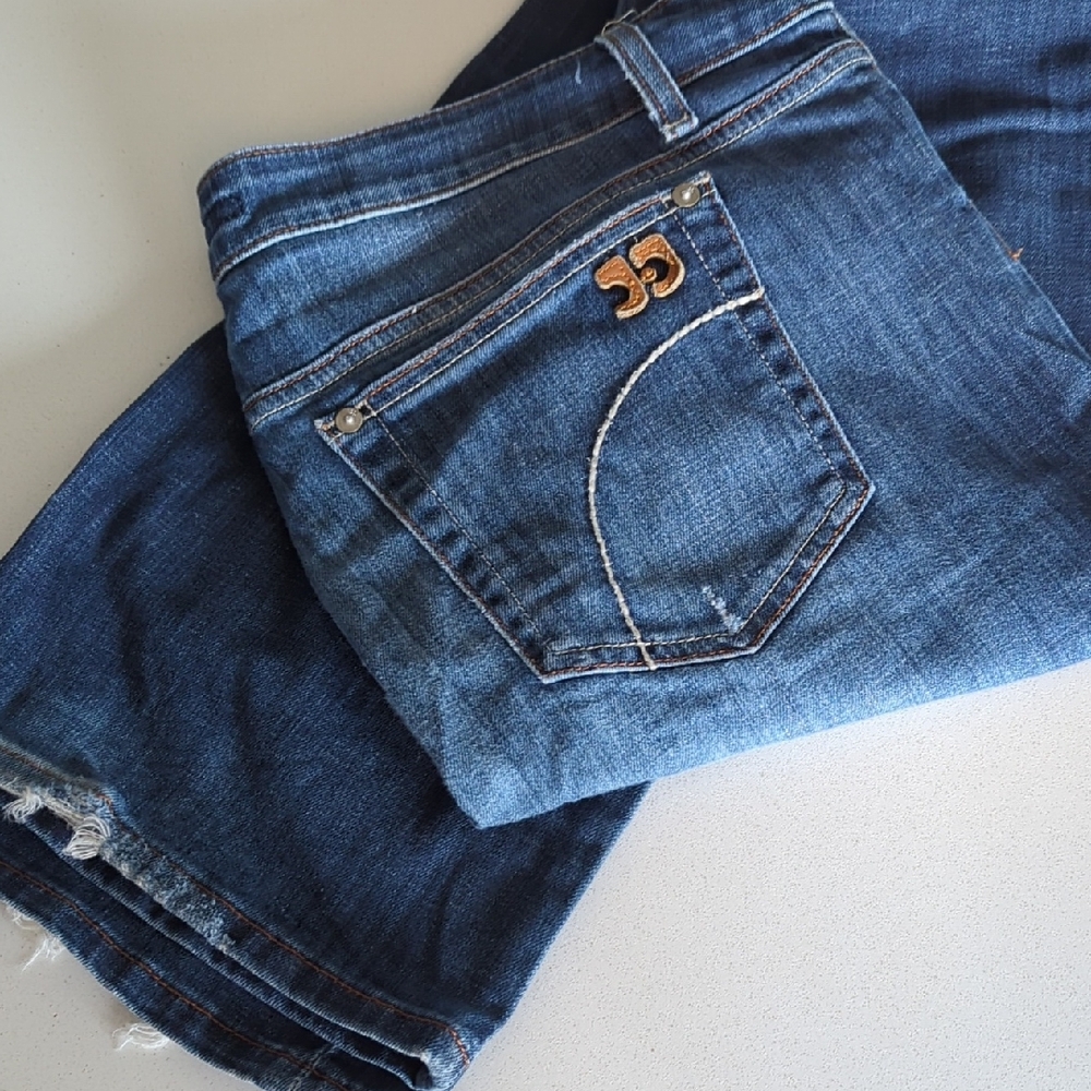 Vintage Joe's Jeans W33 Fit Honey 98% Cotton Denim Distressed Blue